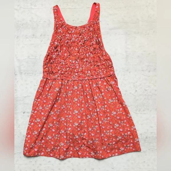 Free People Petunia Mini Dress Women's Medium Poppy Combo Bohemian Scandigirl - Picture 11 of 12